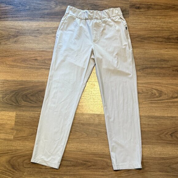 Vuori Miles Ankle Pant Womens S Light Gray Jogger Lounge - Picture 1 of 6